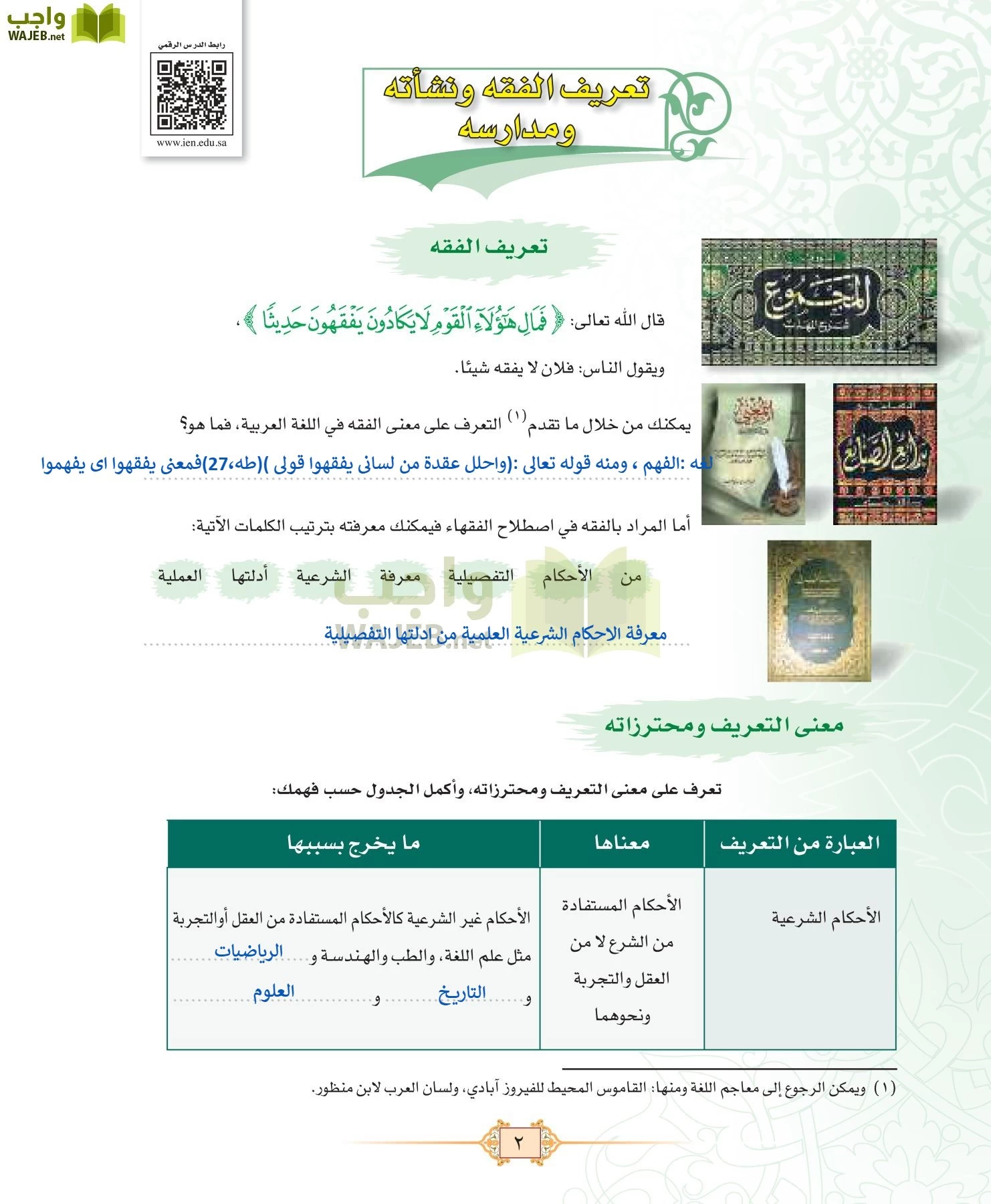 الفقه 1 مقررات page-10