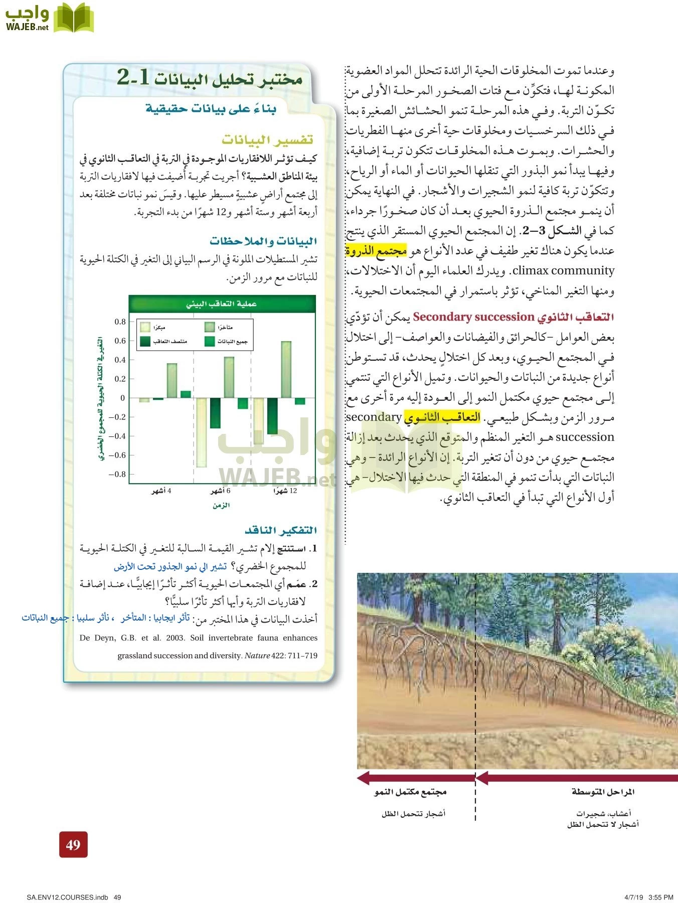 علم البيئة مقررات page-49