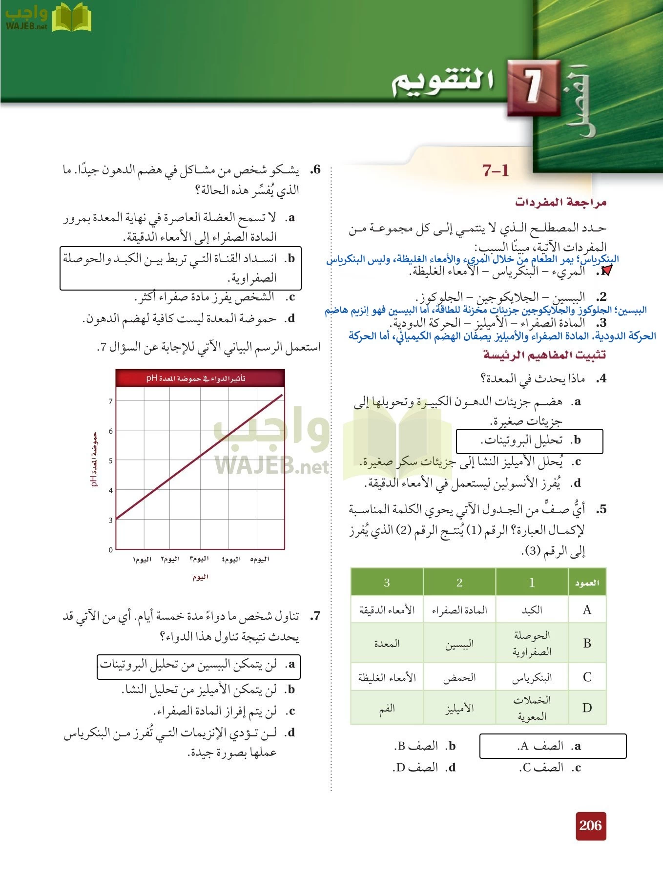 أحياء 2 مقررات page-205