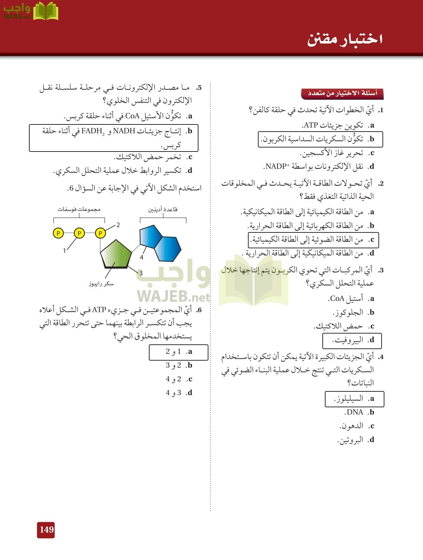 أحياء 3 مقررات page-148