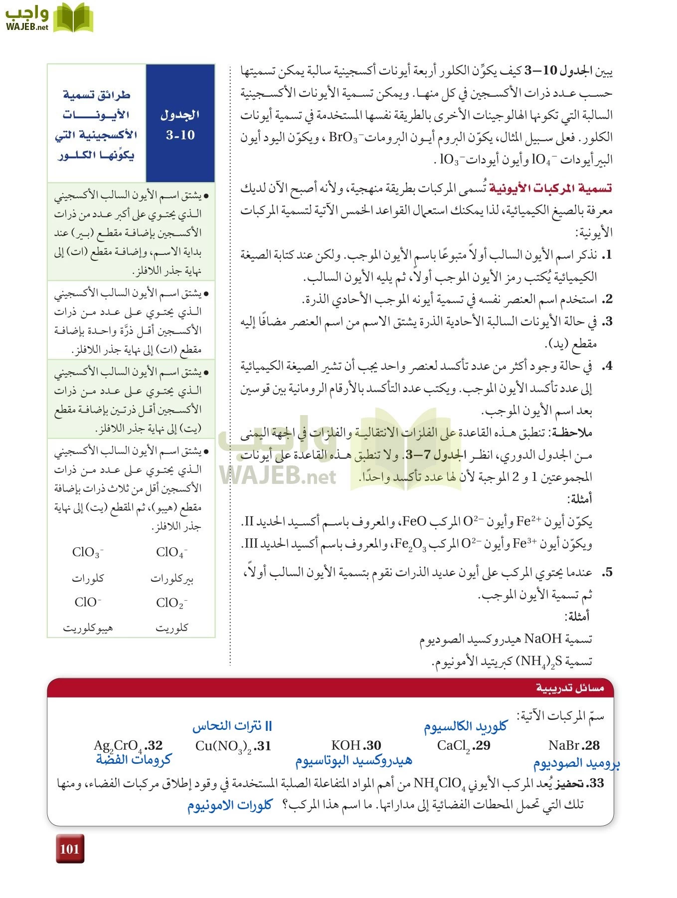 كيمياء 2 مقررات page-100