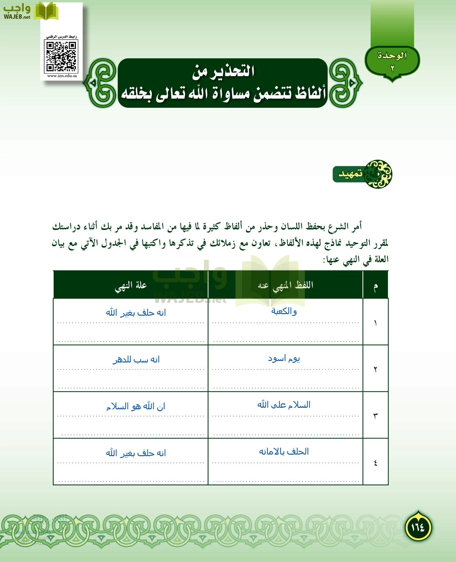 الدراسات الإسلامية (التفسير-الحديث-التوحيد-الفقه) page-163