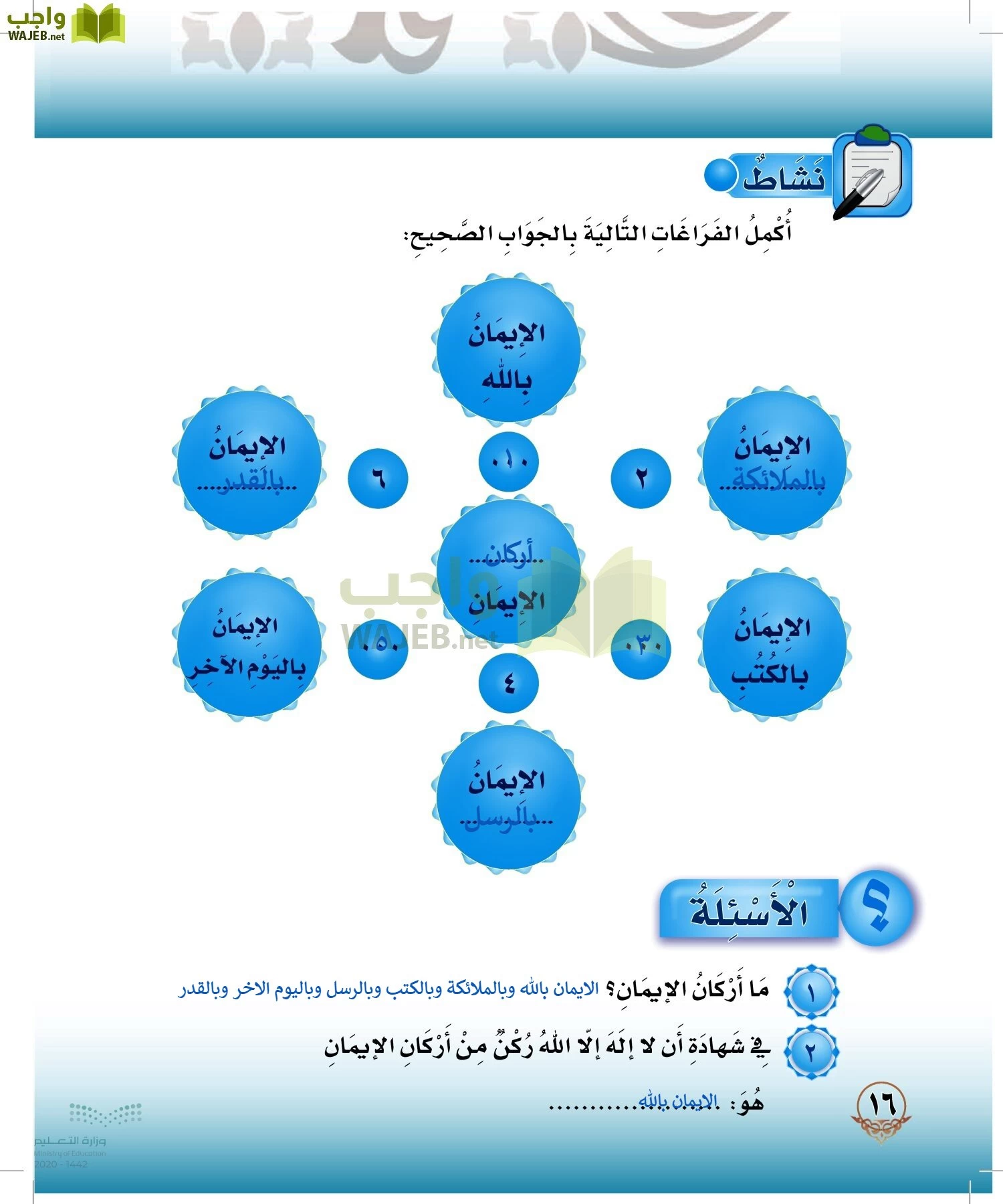 الدراسات الإسلامية (التوحيد-الفقه والسلوك) page-15