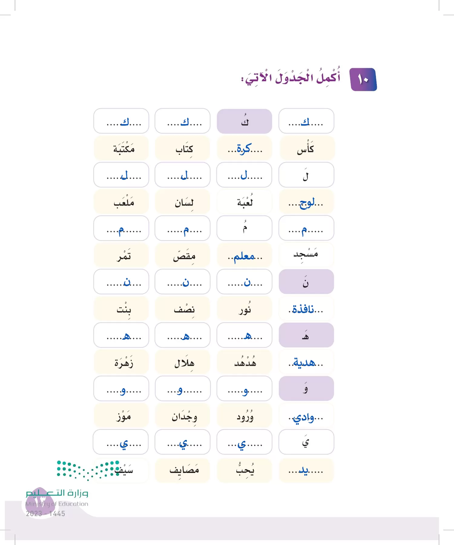 لغتي page-12