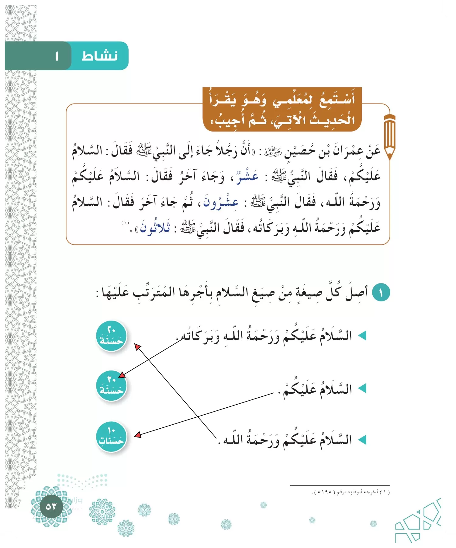 الدراسات الإسلامية (التوحيد-الفقه والسلوك) page-52