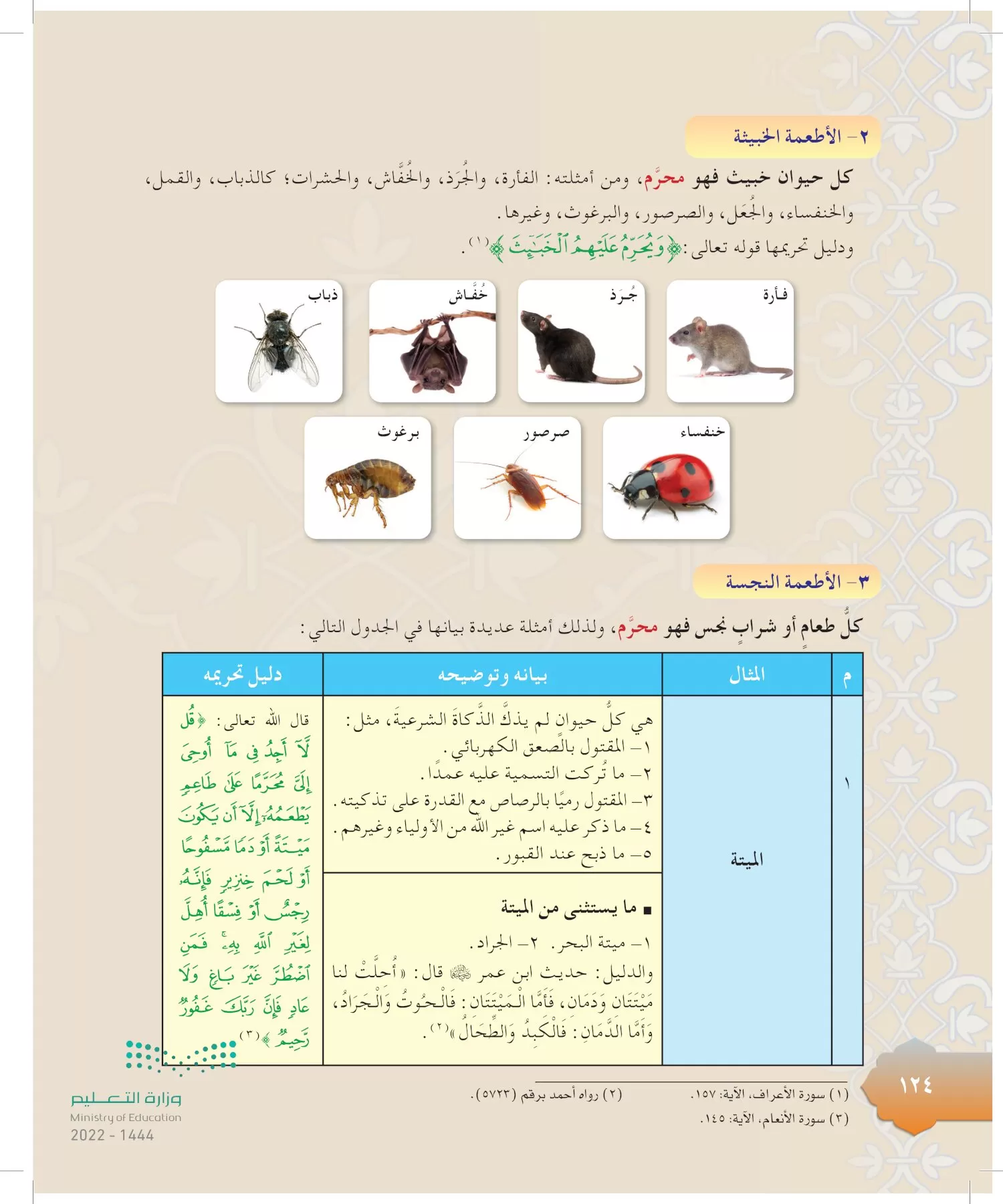 الدراسات الإسلامية (التوحيد-التفسير - الحديث -الفقه) page-123