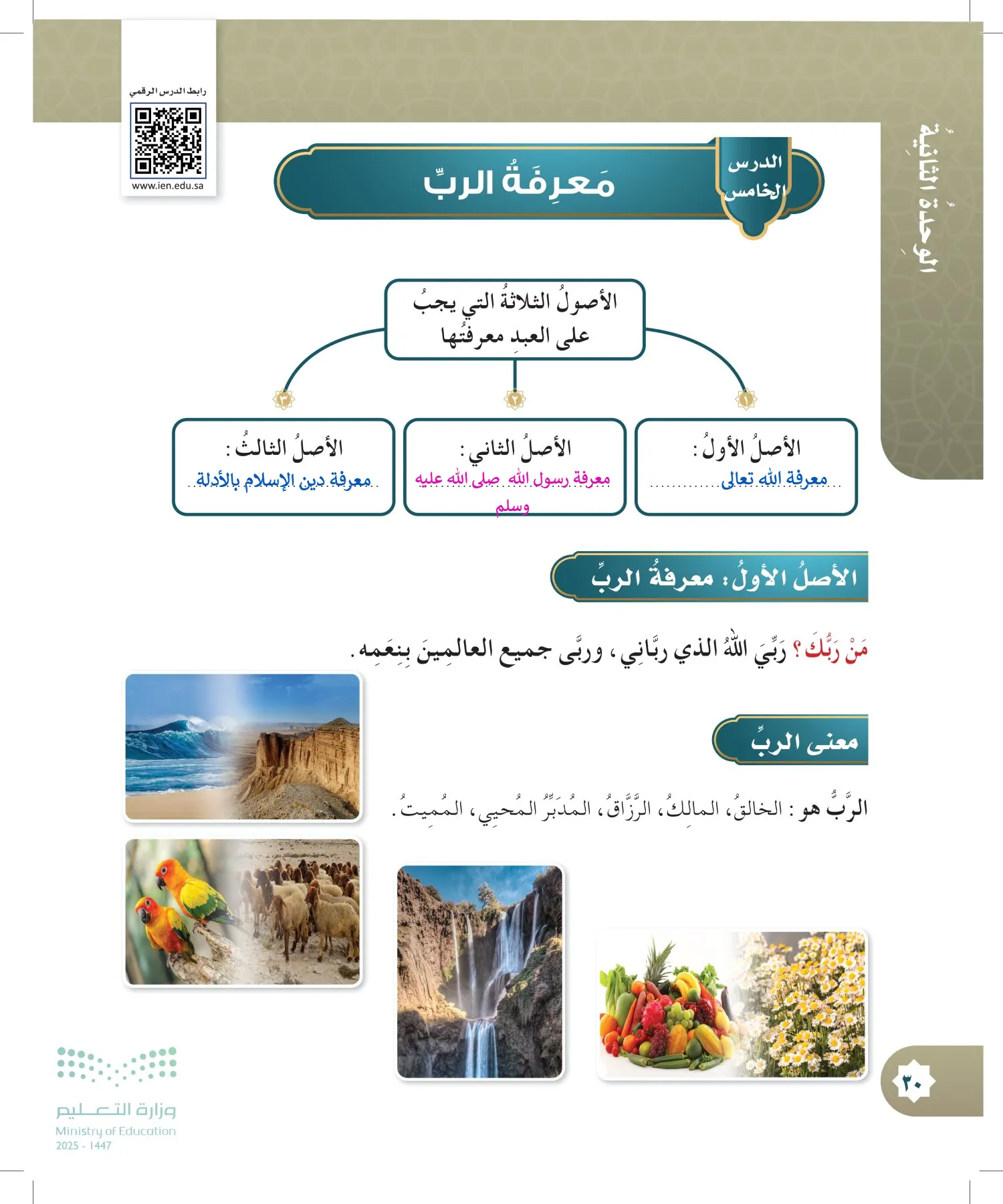 الدراسات الإسلامية (التوحيد- الحديث والسيرة - الفقه والسلوك) page-29
