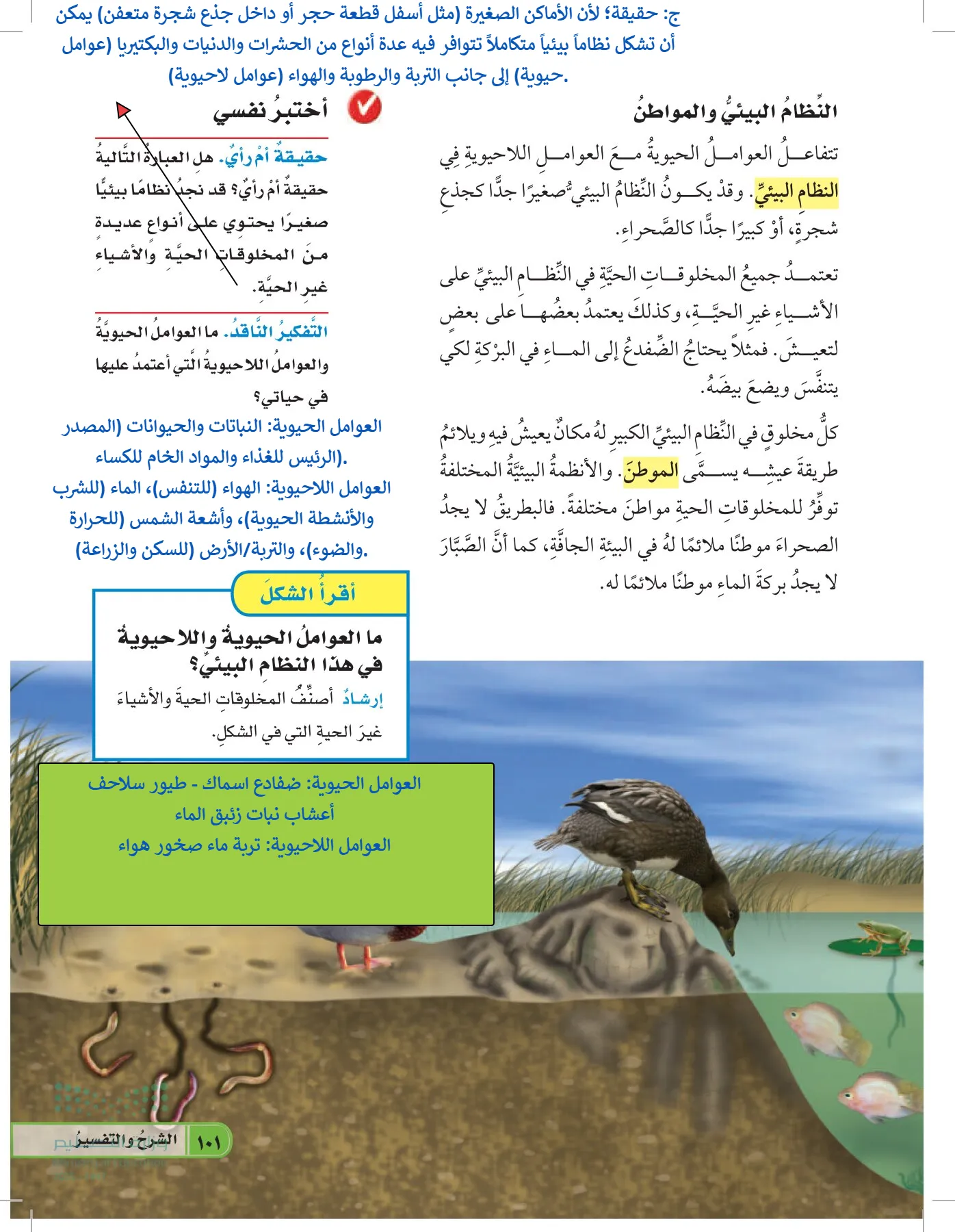 العلوم page-100