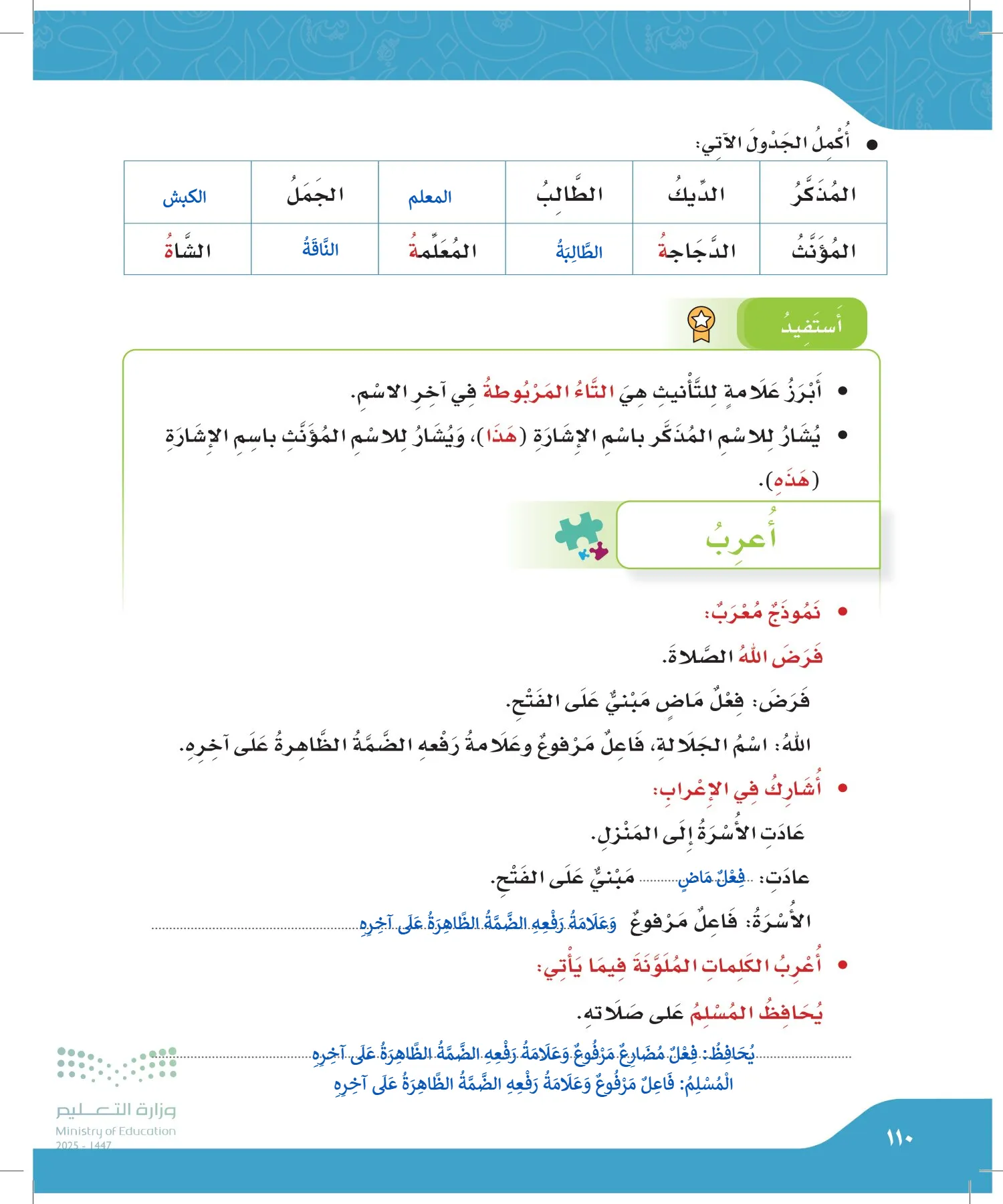 لغتي الجميلة page-109